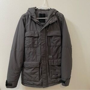 Hurley Gray Military Field Jacket